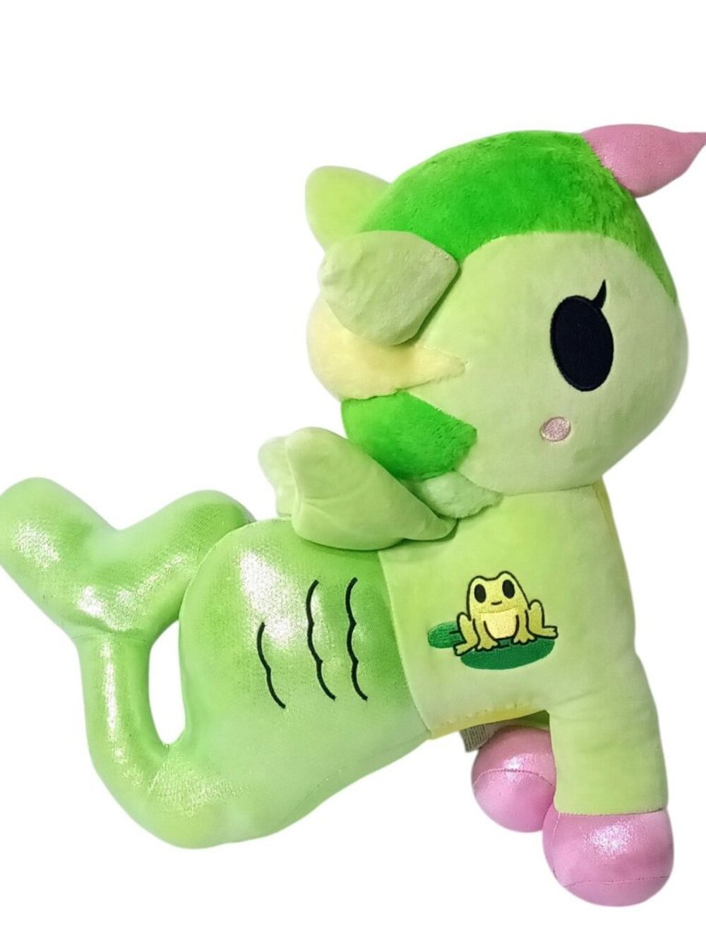 X-Large 20" Aurora World Plush Tokidoki Mermicorno Lilypad Retired RARE